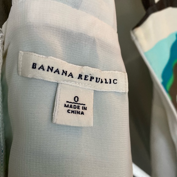 Banana Republic Striped Halter Dress Size 0 - Picture 5 of 8